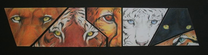 12x36", colored pencil on paper
framed, $150